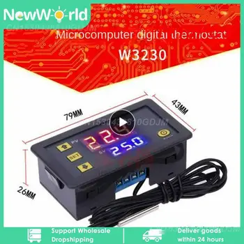 1 ~ 10PCS 110V-220V 12V / 24V ciklo laiko laikmačio delsos relė LED dvigubas skaitmeninis ekranas Laikas reguliuojamas maitinimo šaltinio termolatatorius 0-