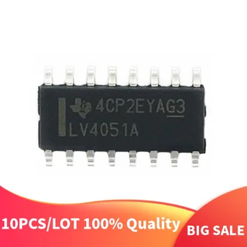 10 PCS/LOT SN74LV4051ADR SOP-16 8 kanalų analoginis lustas