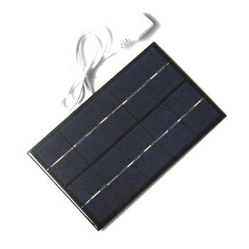 2W 5V 380MA USB mini saulės baterijų modulis 