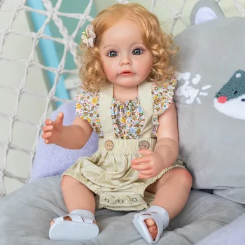 55cm viso kūno silikono modeliavimas Kūdikio atgimusios lėlės ranka nudažyta matomomis venomis Minkšti silikoniniai atgimę lėlių mergaičių žaislai
