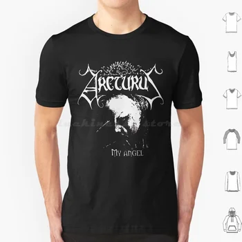 Arcturus marškinėliai Medvilnė Vyrai Moterys Pasidaryk pats Spausdinti Burzum Arcturus Black Metal Grupė Death Metal Band Imperatorius Kreator Napalm Mirtis