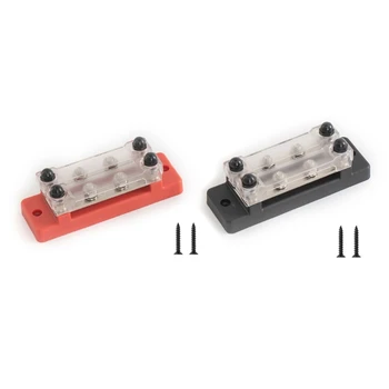 Bus Bar Ground Power Distribution Block M6 Connection for Car Marine Pickup F0I5