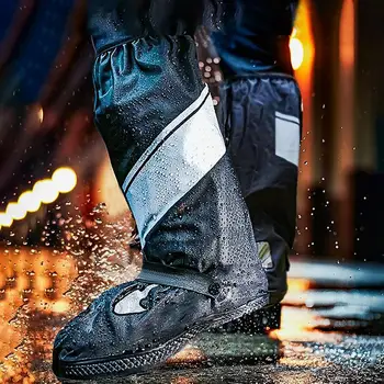 Daugkartinio naudojimo neslystantys lietaus batų dangteliai vandeniui atsparūs batų dangteliai Universalūs sniegui atsparūs batų dangteliai Lietaus dangteliai Nešiojami viršugalviai Batų apsauga