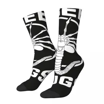 Hip Hop Retro Free Facehugger Hugs Crazy Men's compression Socks Unisex Alien Kane Siaubo filmas Harajuku Pattern Crew Sock