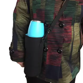Izoliuotas vandens butelių laikiklis Stropo laikiklis Dėklo maišelis Izoliuota vandens butelio rankovė Nešiojama universali vandens butelio rankovė