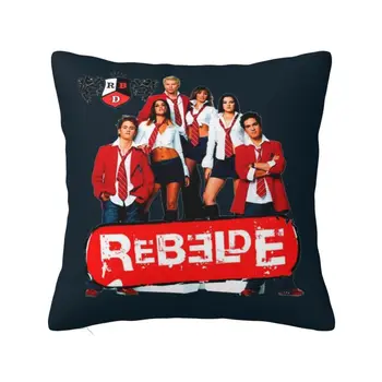 Modern Rebelde Mexican Pop Group TV Show Cushion Cover Polyester Pillow Case Svetainės dekoravimas