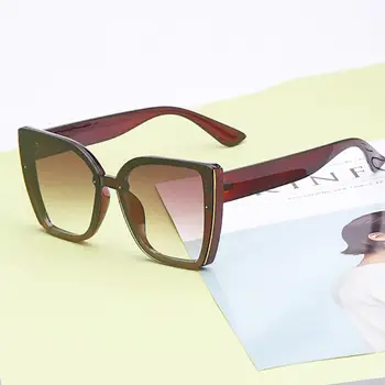 Moteris Vintažiniai UV400 akiniai nuo saulės Katės akis Lauke Sportiniai atspalviai Dviračių akiniai Akiniai nuo saulės Vyrai Žvejybos akiniai Dviračių akiniai