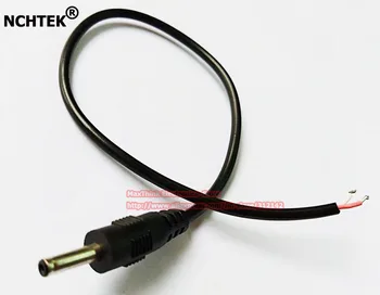 NCHTEK DC vyriškas kištukas 3.5x1.35mm Kištuko keitiklio kabelis nuolatinės srovės įkrovikliui, 3.5 / 1.35 DC pigtail kabelis / nemokamas pristatymas / 100PCS