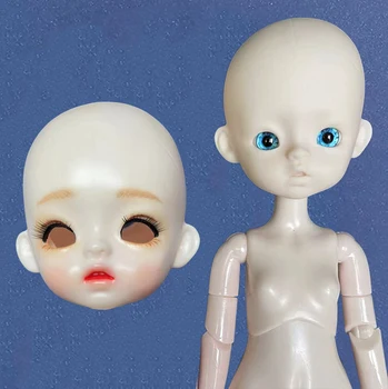 Naujo stiliaus kūno pasidaryk pats 30cm lėlės galvos praktikos makiažas 1/6 Bjd lėlės vaikų lėlės žaislo gimtadienio dovana