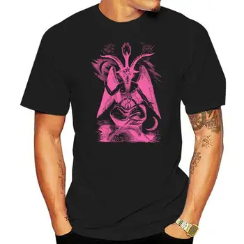 Pink Baphomet - Tshirt 92 Shirt Pastel Goth Witchcraft Witch Pentagram Satan