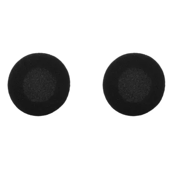 Putų pagalvėlės ausinių dangtelis ausinėms (juoda, 50 mm, pakelis po 2 vnt.)