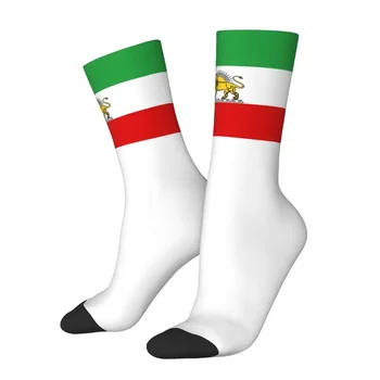 Rudens žiemos mada Vyrų moterų vėliava Irano kojinės Irano prakaitą sugeriančios krepšinio kojinės
