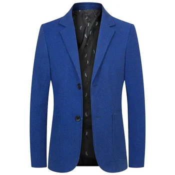 Spring Slim Fit Suits Paltai Blazers Striukės Nauji vyrai Business Blazers Casual Suit Striukės Aukštos kokybės vyriški vyriški drabužiai 4XL