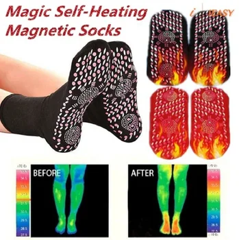 liekninančios sveikatos kojinės savaime šildančios sveikos kojinės skausmo malšinimas lauke nuo šalčio terapija Magnetinės šiluminės kojinės vyrams