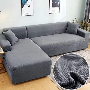 Žakardo sofos užvalkalas Svetainės užvalkalas Stretch Fotelio užvalkalas 1/2/3/4 Sėdynių kampas Storas elastingas reguliuojamas sofos užvalkalas