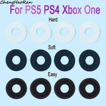 10 gabalų kempinės pagalbinio žiedo vairasvirtės padėties nustatymo įvorė, skirta PS5 PS4 Xbox One valdiklio sumažinto susidėvėjimo kempinės pagalbinėms žiedo dalims