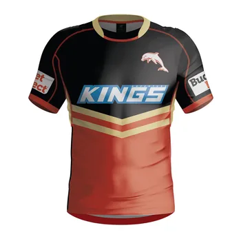 2024 DOLPHINS MENS ALTERNATE RUGBY JERSEY dydis S--5XL
