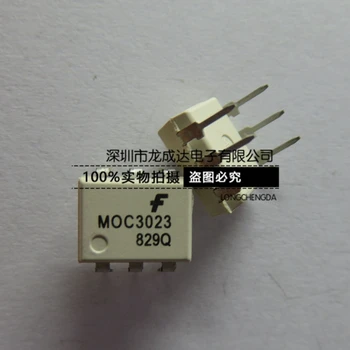 30vnt originali nauja MOC3023M MOC3023 DIP-6 optocoupler tvarkyklė