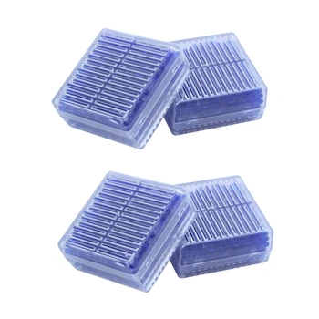 4Vnt mėlynos spalvos silikagelio sausiklio drėgmė sugeriamai dėžutei pakartotinai naudojama