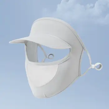 Apsauga nuo saulės Prakaitą sugeriantis ledo šilkas Veido apsauga Lauko sportiniai galvos apdangalai Lauko reikmenys