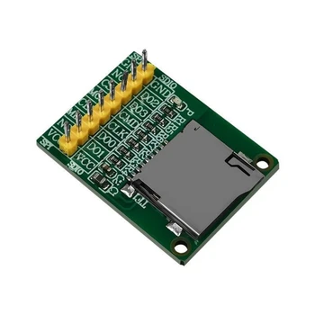 Atminties SDHC kortelės modulis Mini kortelės adapteris SDIO / SPI sąsajos 3.5V / 5V elektrinei 