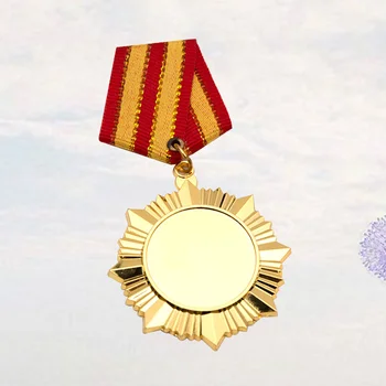 Aukso apdovanojimo medaliai Garbė Metalinis medalis Paminklo ženklelis maratono sporto varžyboms Vaikai Auksiniai medaliai Apdovanoti žaislai