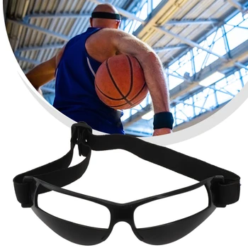 Aukštos kokybės patvarus ir praktiškas Visiškai nauji treniruočių akiniai Krepšinis 12*11*6cm Juoda Balta