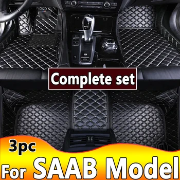 Automobilių grindų kilimėliai SAAB 95 9-3 turbina X 9-7X 9-5 Universalas 9-3 9-5 Auto Salono priedai