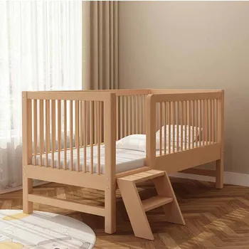 Barjerinė tvora Vaikų lovos sauga šalia palėpės Mažyliams Lovos vaikams Mediniai modernūs čiužiniai Camas y Muebles Dormitorio miegamojo baldai