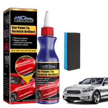 Car Scratch And Swirl Remover Auto Scratchs Remover Wax Car Detailing Supplies for Remove Mild Paint Scrapes Scuffs Haze