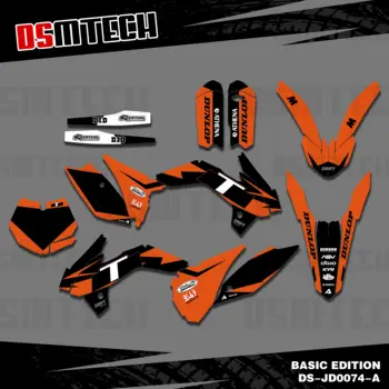 DSMTECH For SX85 2013-2017 Custom Motorcycle Graphics Decals Kit For KTM SX 85 2013 2014 2015 2016 2017 Individualūs lipdukai