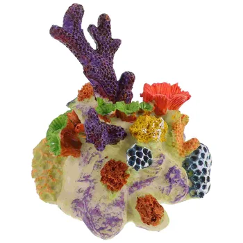 Dirbtinis koralinis rifas Netikras spalvingas koralų rifas Žuvų rezervuaras Kraštovaizdžio koralų dekoras