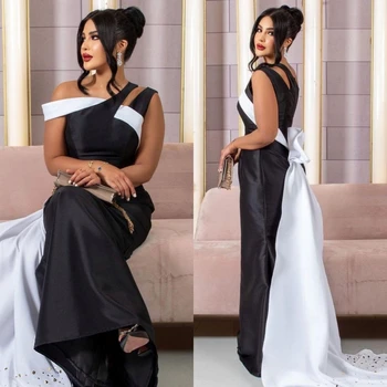 Fashion Simple Off-the-shoulder Ball Gown Celebrity Dress Sweep/Brush Paillette / Sequins Sijonai Charmeuse Vakaras 