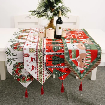 Kūrybinės kalėdinės dekoracijos Kalėdinės staltiesės Ilgi arbatos stalai Stalo dekoracijos Namų ir šventinės dekoracijos Dovanos