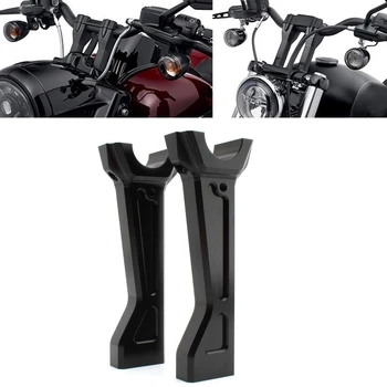 Motociklas CNC aukštas vairo stovo užspaudimo strypo laikiklis Harley PA1250 RA1250S 2021-2023