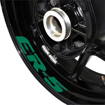 Motociklo ratų lipdukai Lipdukas Atspindintis vandeniui atsparus individualizuotas dekoratyvinis lipdukas, skirtas KAWASAKI ER-5 ER5 er 5 logotipui