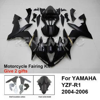 Motociklų apdailos komplektas Kėbulo komplektas plastikas YAMAHA YZF-R1 YZF R1 2004-2006 Priedai Įpurškimo kėbulas Y1005-112a