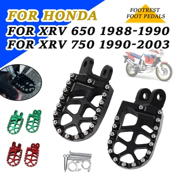 Motociklų priedai Kojų atramos Kojų kaiščiai Kojų kaiščiai Pedalų plokštelė skirta HONDA XRV750 RD07A XRV 750 RD07 A XRV650 XRV 650 1990 dalys