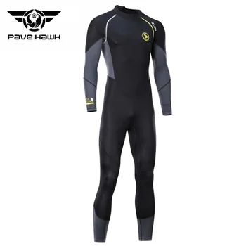Naujas 1.5mm Vientisas kostiumas Vyrai Apsauginis kremas nuo saulės Banglenčių drabužiai Nešiojami šilti žiemos maudymosi snorkeliavimo kostiumai Medūzos