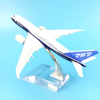 Originalus modelis Boeing 787 Airlines Lėktuvo modelis B787 lėktuvas 16CM Metalo lydinio diecast 1:400 lėktuvo modelio žaislai Kolekcionuojami