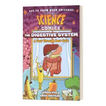 Science Comics Digestive System:A Tour Through Your Guts, Manga Book English for Children,Story Books for Kids