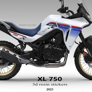 Skirta NAUJAM HONDA Transalp XL 750 2023 XL750 motociklų dalims 3D epoksidinės dervos lipdukų rinkinys Visas 3D dervos lipdukų rinkinys