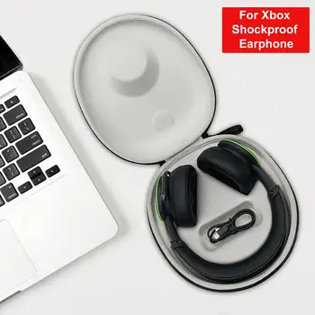 Smūgiams atsparus nešiojamas apsauginis žaidimų pulto ausinių laikymo krepšys Dulkėms atsparus nešiojimo dėklo dangtelis, skirtas Xbox Series X/s valdiklio ausinėms