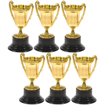 Trofėjų trofėjų apdovanojimas Vaikiški žaislai Mini plastikiniai sportiniai auksiniai futbolo taurės apdovanojimai Nugalėtojas Futbolas Vaikas Žaislas Beisbolo Apdovanojimai Taurės