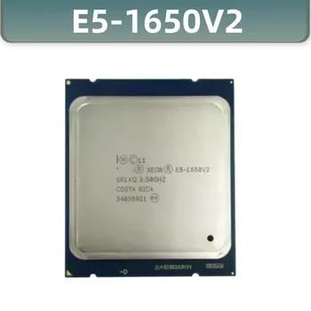 Xeon procesorius E5 1650 V2 CPU 3.5G LGA 2011 Šeši branduoliai Serverio procesorius e5-1650 V2 E5-1650V2 10 Core 3.50GHz L3 12M 1650V2