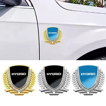 auto aksesuarai automobilio lipdukai hibridinei sinergijos pavarai Toyota Prius Camry Rav4 yaris Crown Auris ford Hyundai Honda