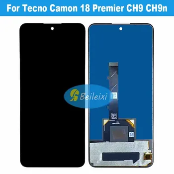 skirta Tecno Camon 18 Premier CH9 CH9n LCD ekrano jutiklinio ekrano skaitmeninimo įrenginio surinkimui
